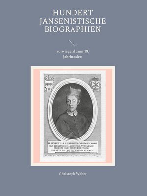 cover image of Hundert Jansenistische Biographien